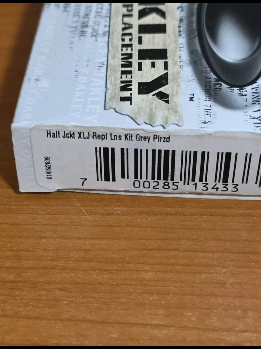 Oakley Eye Patch Half Jckt XLJ Grey Polarized Replacement Lenses Box 13-433 RARE